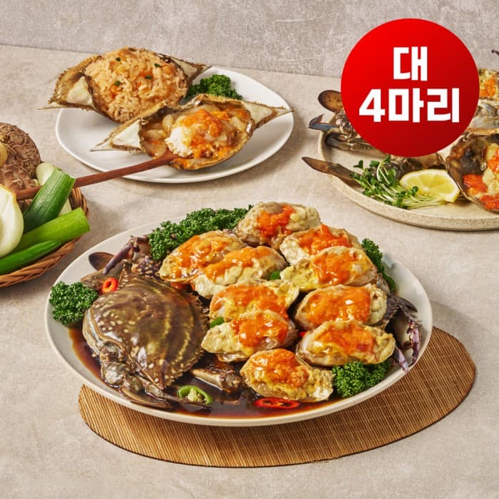 꼿그이 간장게장 (대 4마리) 대표 이미지