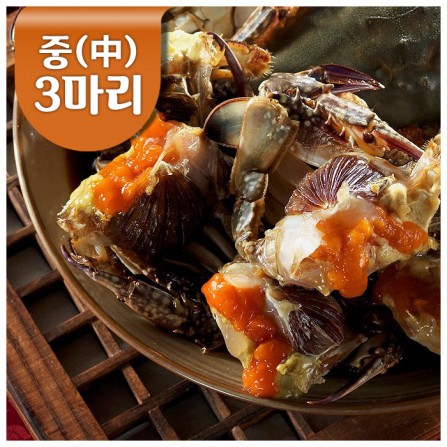 꼿그이 간장게장 (중/3마리)