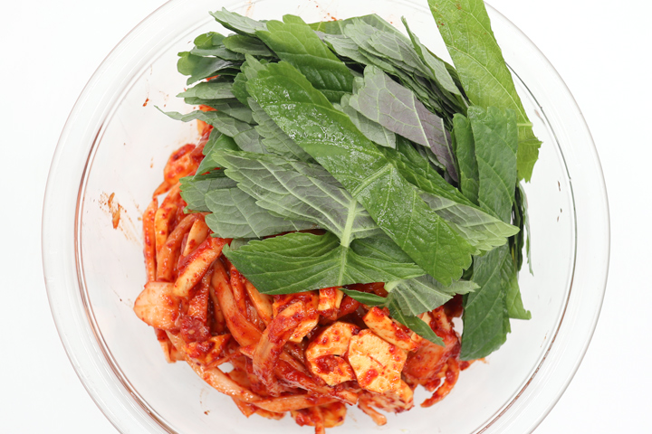 도라지무침 5
