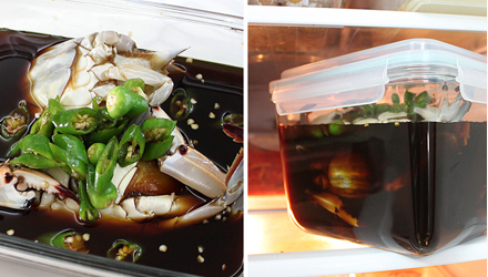 맛간장으로 게장담기 10